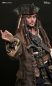 Preview: JND Studios Jack Sparrow of the Pirates of the Caribbean 1/3 Statue