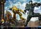 Preview: Prime 1 Studio Halo: Campaign Evolved - Elite Zealot & Grunt Minor 1/4 Statue