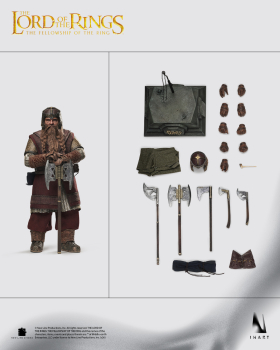 Preview: INART Collectibles The Lord of the Rings - Gimli 1/6 Collectible Figure