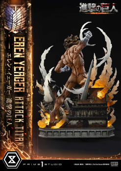 Prime 1 Studio Attack on Titan - Eren Yeager Attack Titan Statue