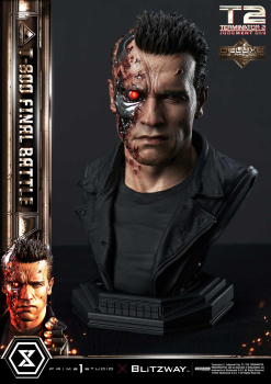Prime 1 Studio Terminator 2: Judgment Day T-800 Final Battle (DX-Bonus Version) 1/3 Statue