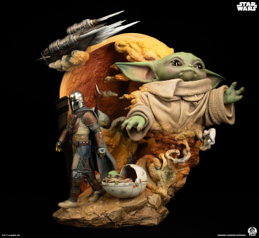 Premium Collectibles Studio The Mandalorian - Fine Art Bust