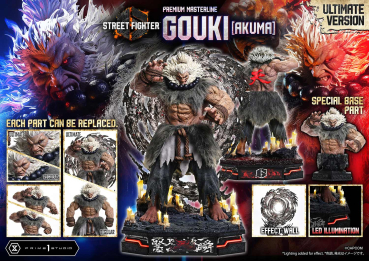 Prime 1 Studio Street Fighter 6 - Akuma (Ultimate Bonus Version) 1/4 Statue