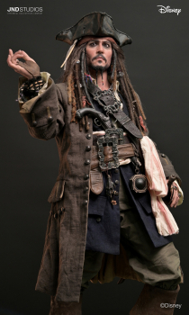 JND Studios Jack Sparrow of the Pirates of the Caribbean 1/3 Statue