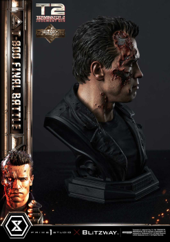 Prime 1 Studio Terminator 2: Judgment Day T-800 Final Battle (DX-Bonus Version) 1/3 Statue