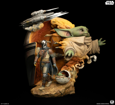 Premium Collectibles Studio The Mandalorian - Fine Art Bust