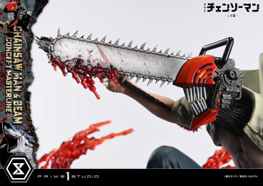 Prime 1 Studio Chainsaw Man – The Movie: Reze Arc CHAINSAW MAN & BEAM 1/6 Statue