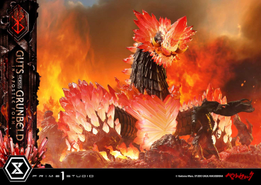 Prime 1 Studio Berserk - Guts Versus Grunbeld in Apostle Form Statue