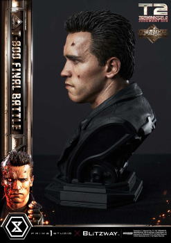 Prime 1 Studio Terminator 2: Judgment Day T-800 Final Battle (DX-Bonus Version) 1/3 Statue
