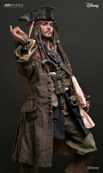 JND Studios Jack Sparrow of the Pirates of the Caribbean 1/3 Statue