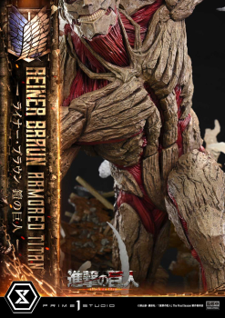 Prime 1 Studio Attack on Titan - Reiner Braun Armored Titan Statue