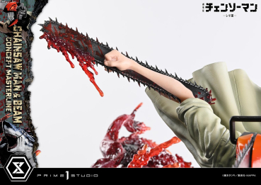 Prime 1 Studio Chainsaw Man – The Movie: Reze Arc CHAINSAW MAN & BEAM 1/6 Statue