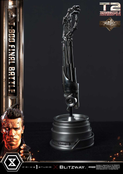 Prime 1 Studio Terminator 2: Judgment Day T-800 Final Battle (DX-Bonus Version) 1/3 Statue
