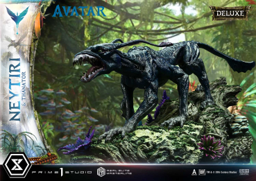 Prime 1 Studio Avatar (Movie) - Neytiri & Thanator (Deluxe Version) 1/4 Statue