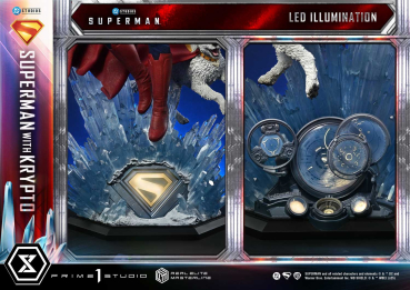 Prime 1 Studio Superman 2025 - Superman with Krypto (Bonus Version) 1/3 Statue