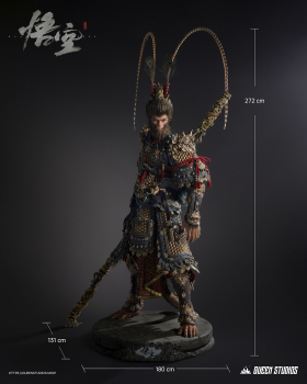 Queen Studios The Black Myth : Wukong - Great Sage Armor Set 1/1 Life-Size Statue