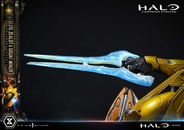 Prime 1 Studio Halo: Campaign Evolved - Elite Zealot & Grunt Minor 1/4 Statue