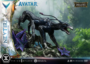 Prime 1 Studio Avatar (Movie) - Neytiri & Thanator (Deluxe Version) 1/4 Statue