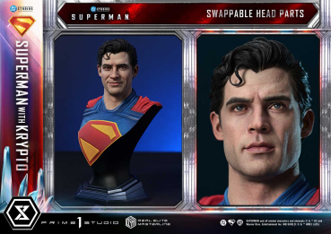 Prime 1 Studio Superman 2025 - Superman with Krypto (Bonus Version) 1/3 Statue