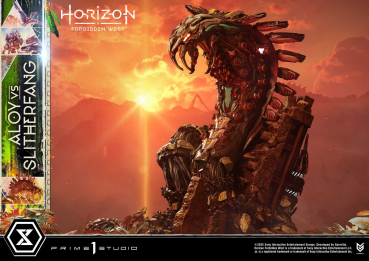 Prime 1 Studio Horizon Forbidden West - Aloy vs. The Slitherfang Statue