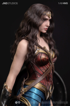 JND Studios Platinum - Wonder Woman of Justice League 1/6 HMS Statue