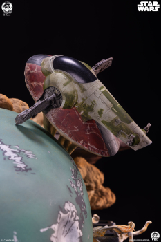 Premium Collectibles Studio Boba Fett - Deluxe Fine Art Bust