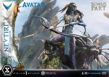 Prime 1 Studio Avatar (Movie) - Neytiri & Thanator (Deluxe Bonus Version) 1/4 Statue