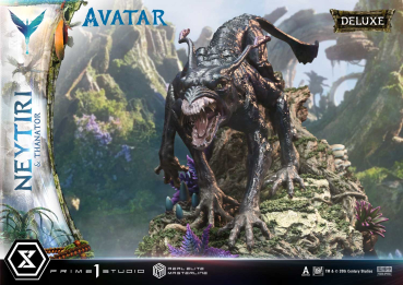 Prime 1 Studio Avatar (Movie) - Neytiri & Thanator (Deluxe Version) 1/4 Statue