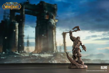 Preview: HEX Collectibles Grommash Hellscream Bronze-Colored