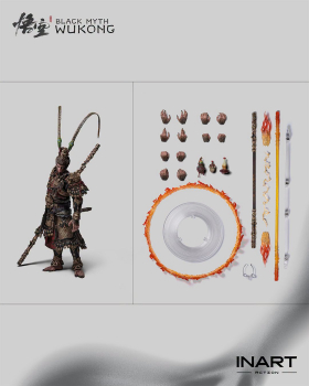 INART Action Black Myth: Wukong - Great Sage Armor Set 1/12 Action Figure