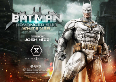 Prime 1 Studio Justice League (Comics) - Batman Advanced Suit (White Version) Statue