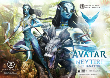 Preview: Prime 1 Studio Avatar (Movie) - Neytiri & Thanator 1/4 Statue