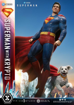 Prime 1 Studio Superman 2025 - Superman with Krypto 1/3 Statue
