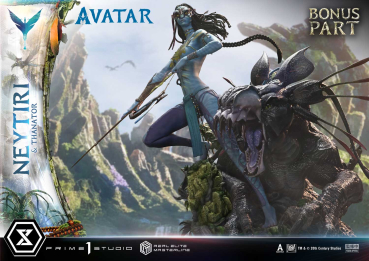 Prime 1 Studio Avatar (Movie) - Neytiri & Thanator (Deluxe Bonus Version) 1/4 Statue