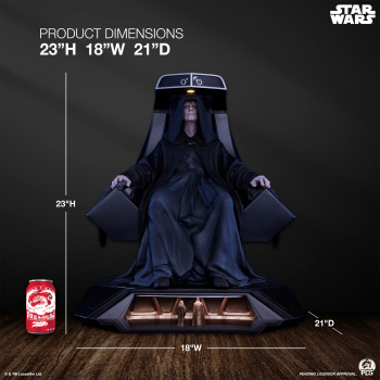 Premium Collectibles Studio Emperor Palpatine - Throne 1/3 Scale Statue