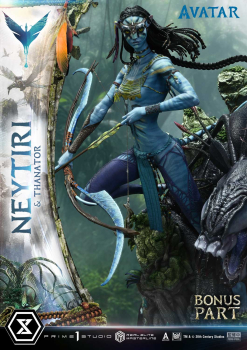 Prime 1 Studio Avatar (Movie) - Neytiri & Thanator (Deluxe Bonus Version) 1/4 Statue