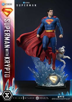 Prime 1 Studio Superman 2025 - Superman with Krypto (Bonus Version) 1/3 Statue