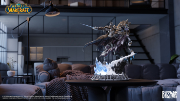 HEX Collectibles World of Warcraft - The Lich King & Invincible Statue