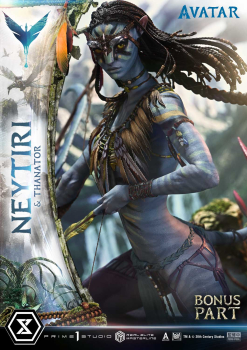 Prime 1 Studio Avatar (Movie) - Neytiri & Thanator (Deluxe Bonus Version) 1/4 Statue