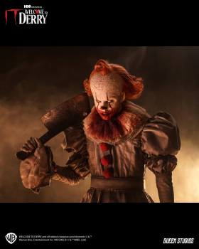 Queen Studios IT: Welcome to Derry Season 1 - Pennywise (Single Version) 1/3 Statue