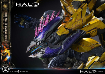 Prime 1 Studio Halo: Campaign Evolved - Elite Zealot & Grunt Minor 1/4 Statue