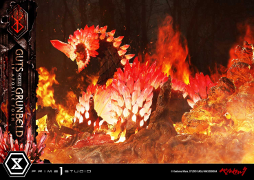 Prime 1 Studio Berserk - Guts Versus Grunbeld in Apostle Form Statue