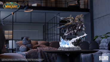 HEX Collectibles World of Warcraft - The Lich King & Invincible Statue