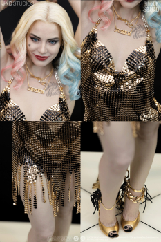 JND Studios Harley Quinn Platinum of Suicide Squad
