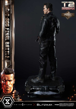 Prime 1 Studio Terminator 2: Judgment Day T-800 Final Battle (DX-Bonus Version) 1/3 Statue