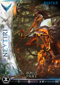 Prime 1 Studio Avatar (Movie) - Neytiri & Thanator (Deluxe Bonus Version) 1/4 Statue