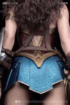 JND Studios Platinum - Wonder Woman of Justice League 1/6 HMS Statue