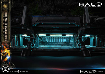 Prime 1 Studio Halo: Campaign Evolved - Elite Zealot & Grunt Minor 1/4 Statue