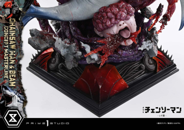Prime 1 Studio Chainsaw Man – The Movie: Reze Arc CHAINSAW MAN & BEAM 1/6 Statue