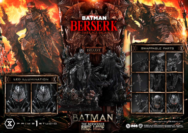 Preview: Prime 1 Studio Batman (Comics) : Batman - The Berserker Rage Mode (Deluxe Version)  1/4 Statue
